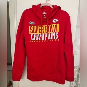 Fanatics Kansas City Chiefs Red & Yellow Super Bowl Champions Hoodie